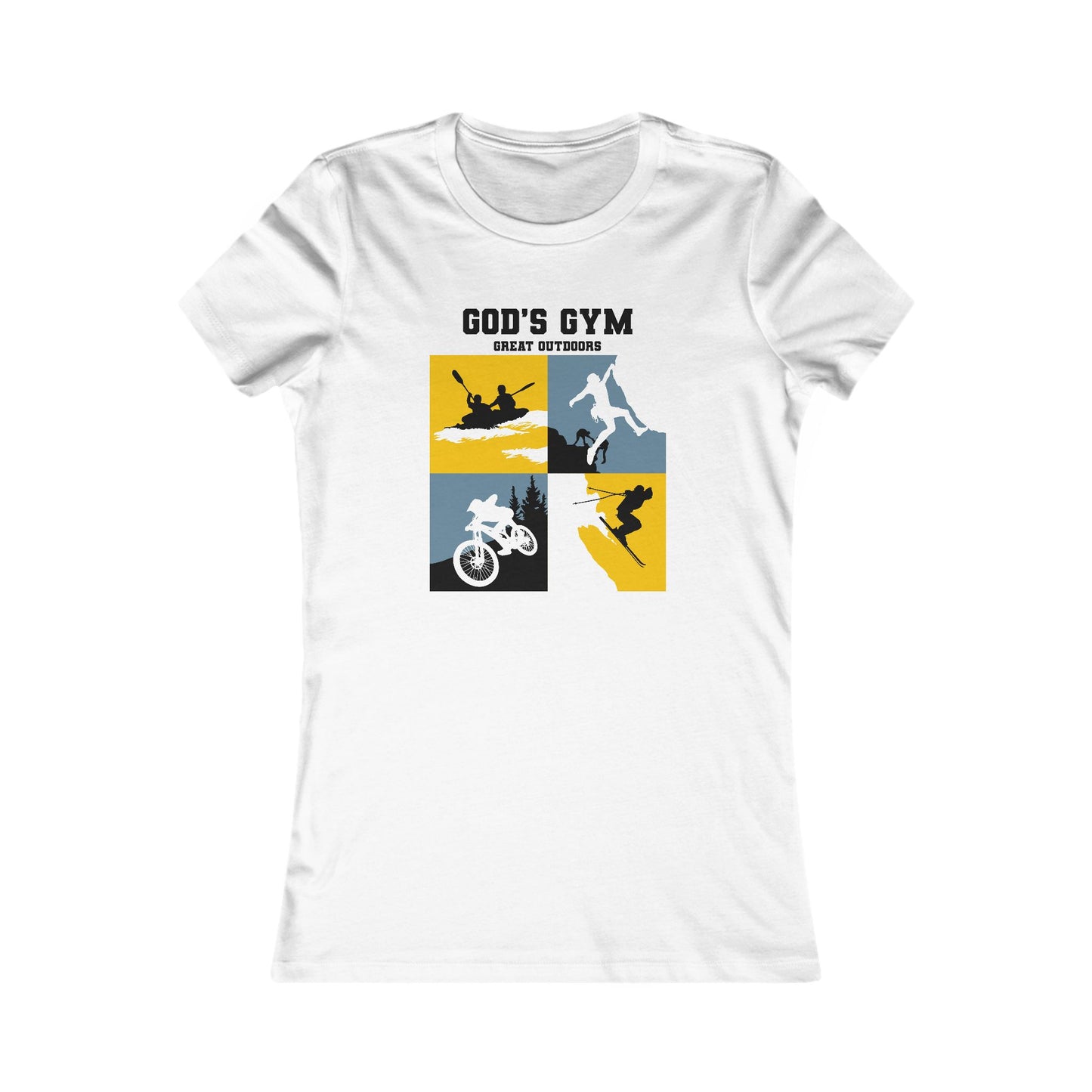 God's Gym Women's Outdoor Adventure Tee
