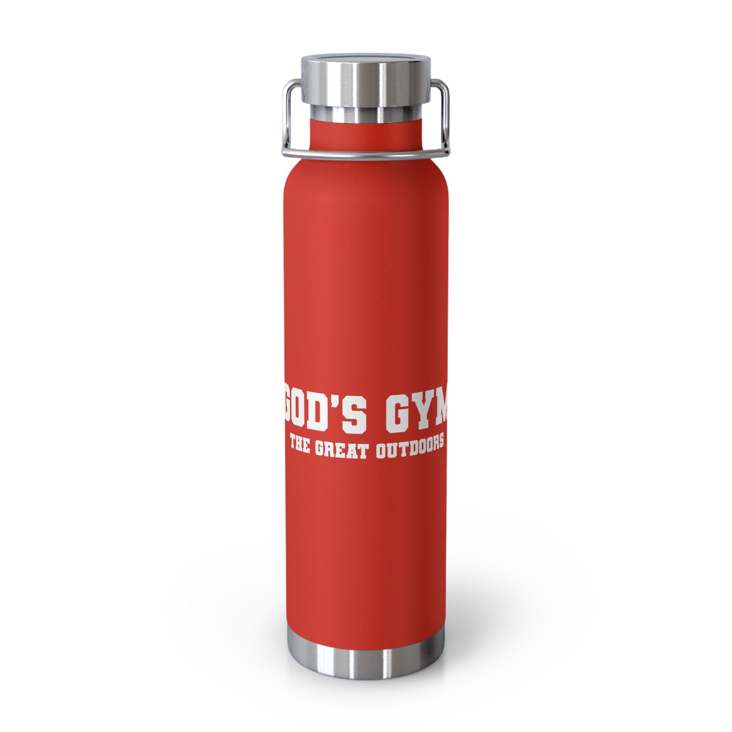 God's Gym Copper Vacuum Insulated Bottle, 22oz