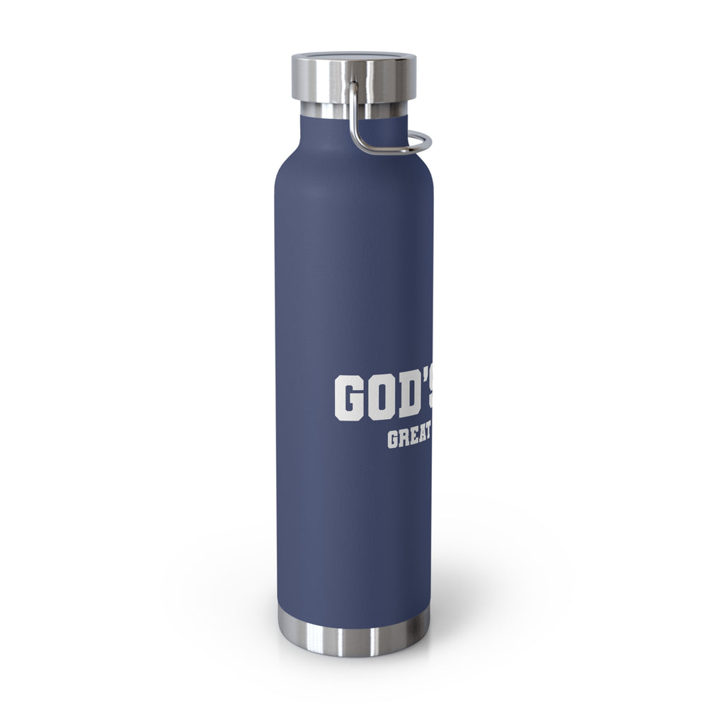 
                      
                        God's Gym Copper Vacuum Insulated Bottle, 22oz
                      
                    