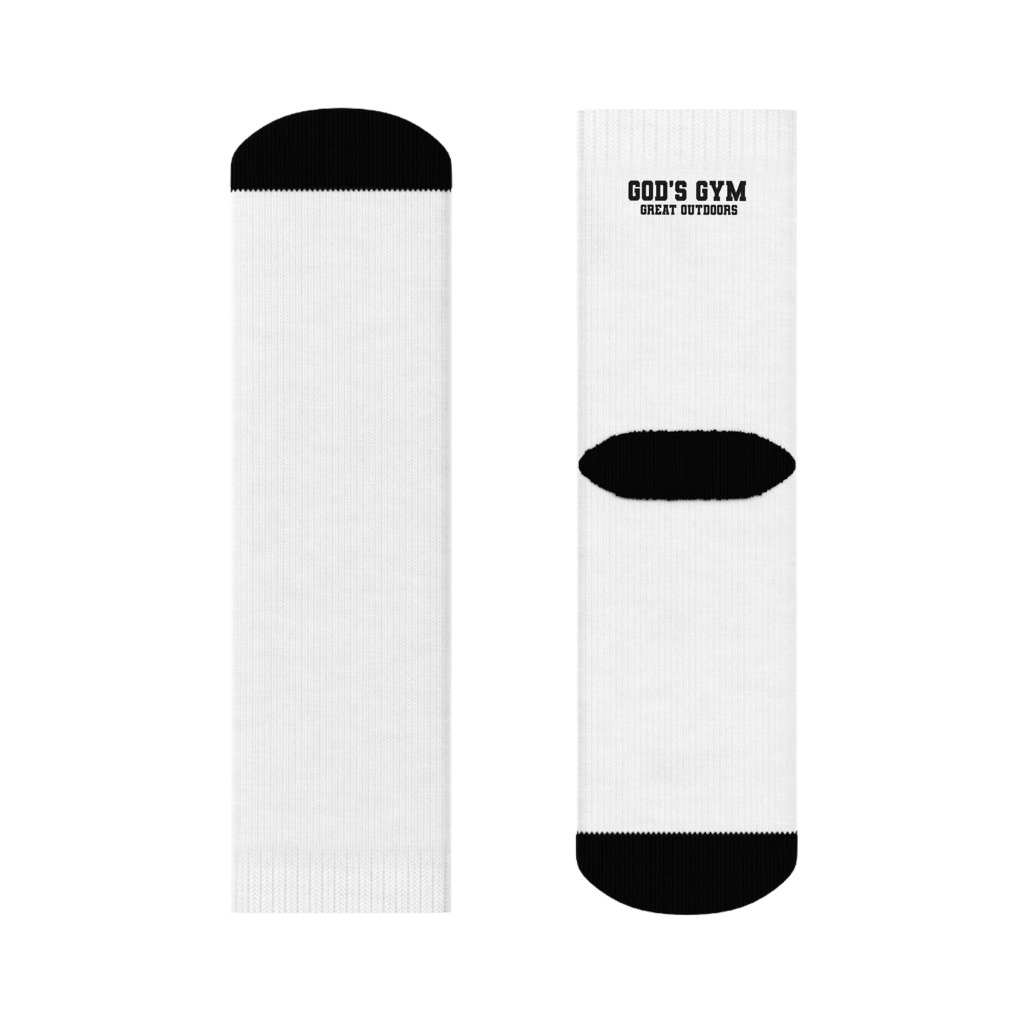 God's Gym Crew Socks