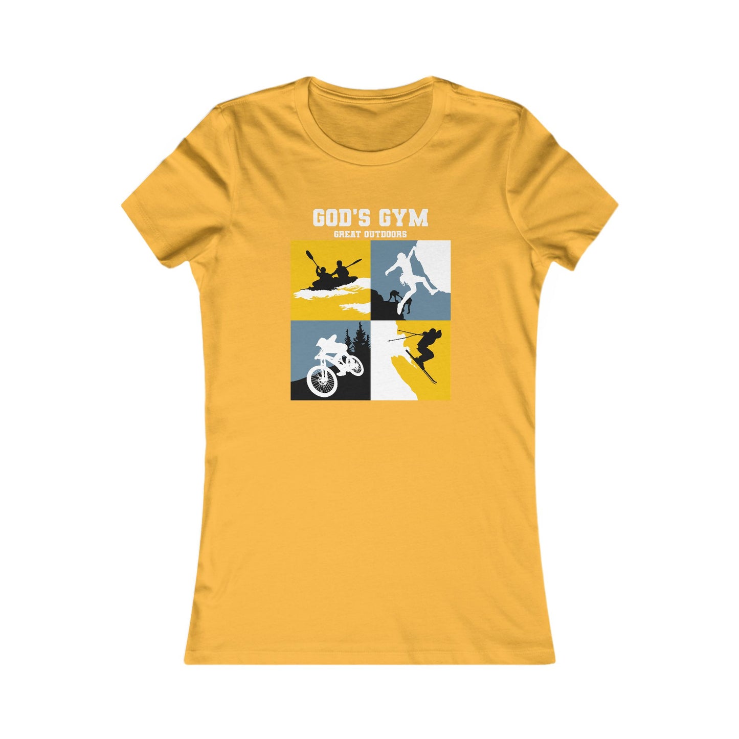 God's Gym Women's Outdoor Adventure Tee