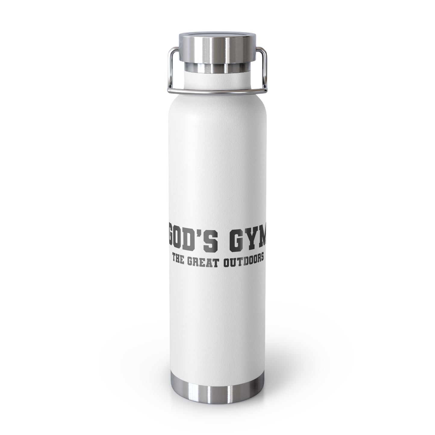 God's Gym Copper Vacuum Insulated Bottle, 22oz