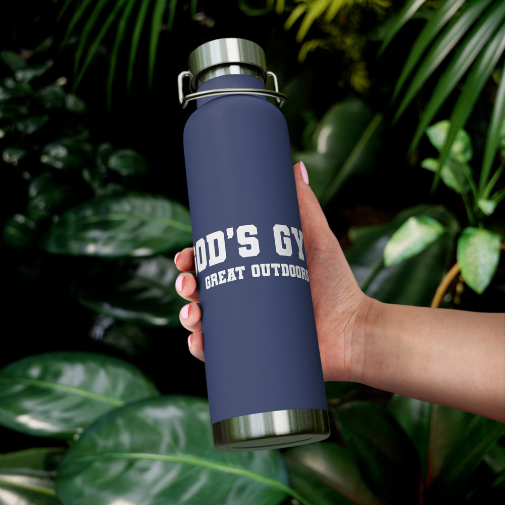 
                      
                        God's Gym Copper Vacuum Insulated Bottle, 22oz
                      
                    