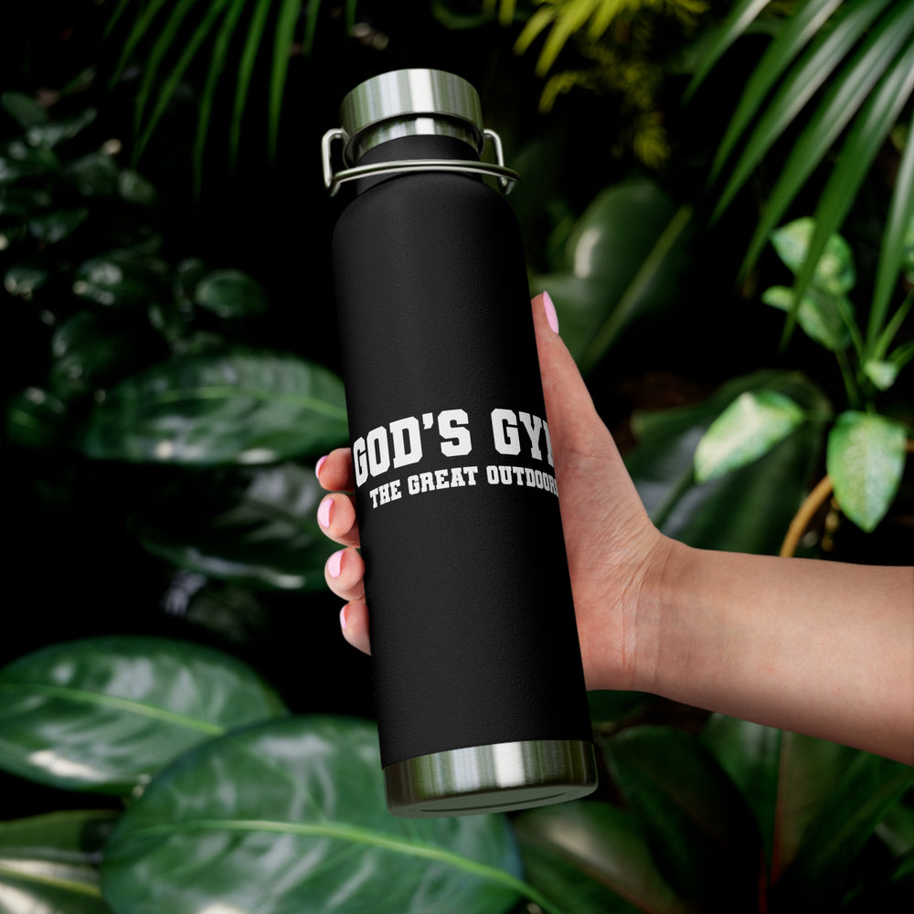 
                      
                        God's Gym Copper Vacuum Insulated Bottle, 22oz
                      
                    