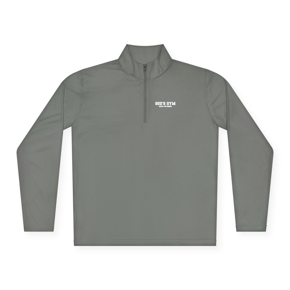 
                      
                        God's Gym Quarter-Zip Pullover
                      
                    