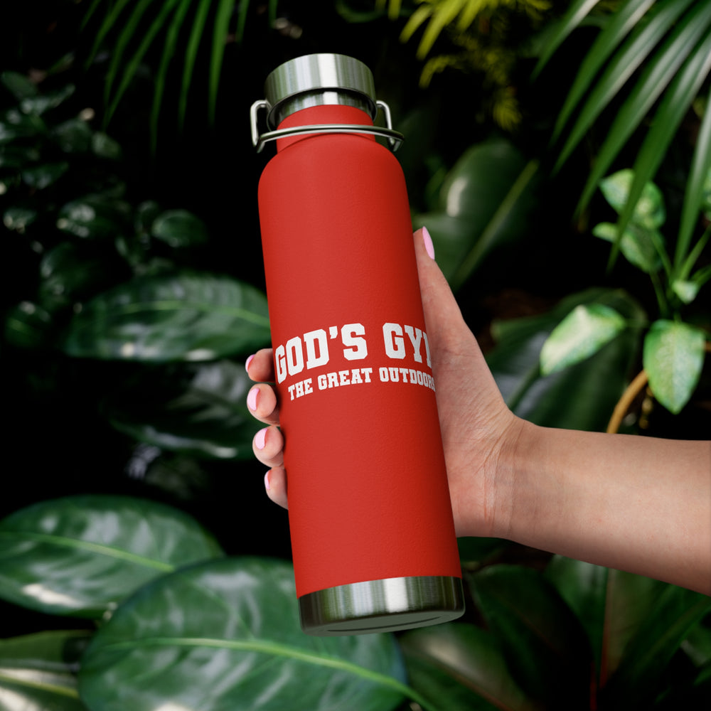 
                      
                        God's Gym Copper Vacuum Insulated Bottle, 22oz
                      
                    