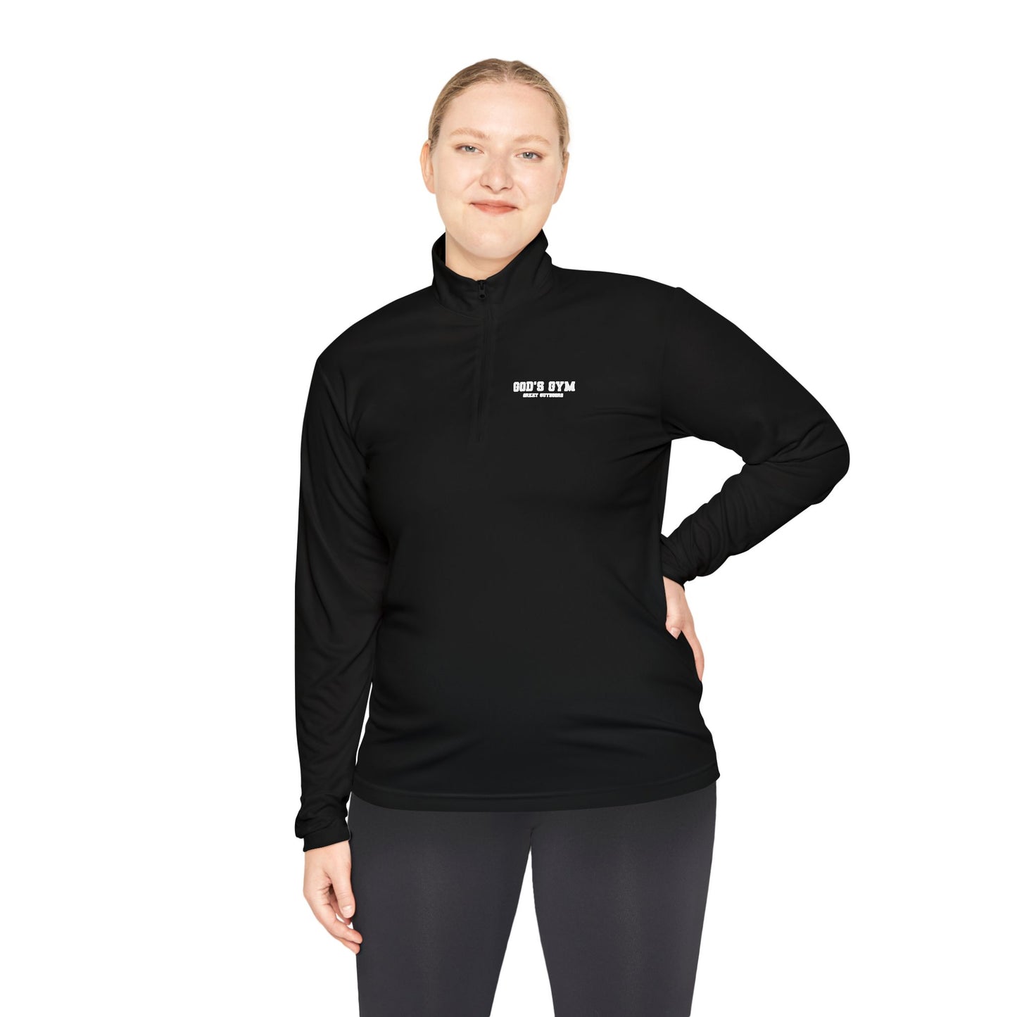 God's Gym Quarter-Zip Pullover