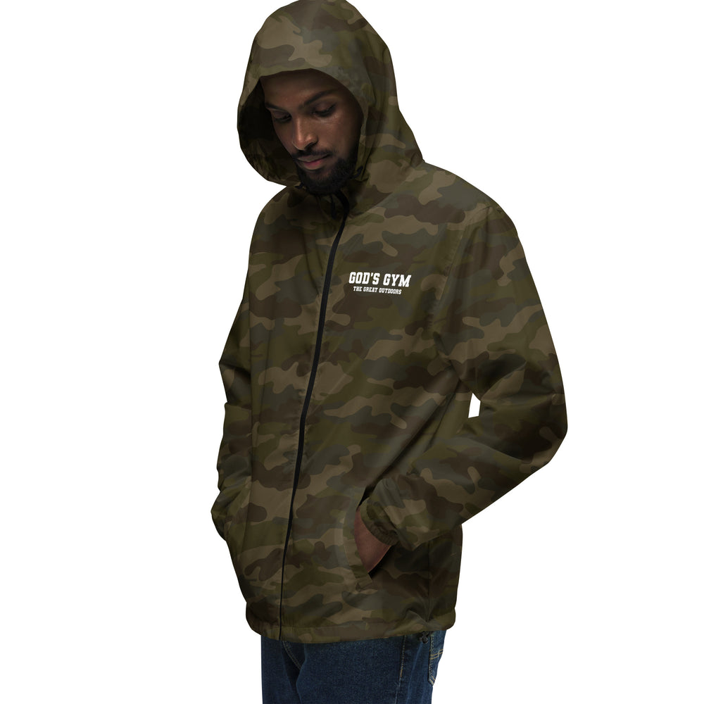 
                      
                        God's Gym Unisex lightweight zip up windbreaker
                      
                    